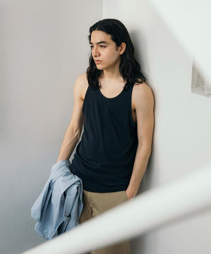 《AIR》DRY 高功能材料 肋編織 坦克頂/吸水速幹/遮熱性/防紫外線