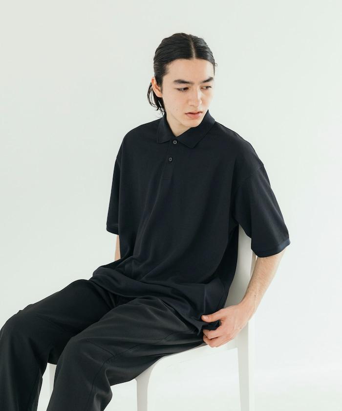 《AIR》DRY 高功能材料 粗針織 馬球衫/吸溼速幹/遮熱/防紫外線