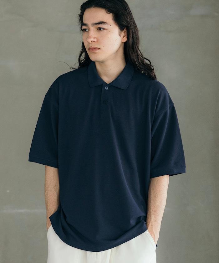 《AIR》DRY 高功能材料 粗針織 馬球衫/吸溼速幹/遮熱/防紫外線