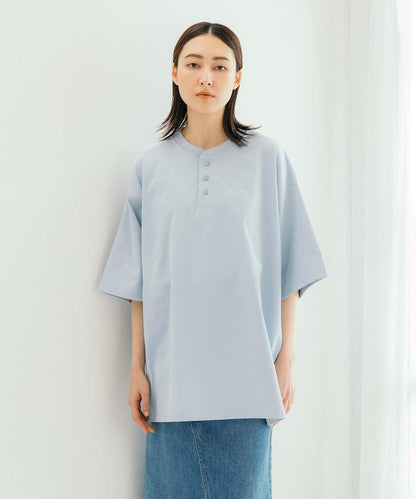 《AIR》DRY 高功能材料 7.7盎司 大尺寸 立領T恤/吸溼快乾/遮熱/防紫外線