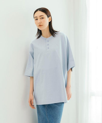 《AIR》DRY 高功能材料 7.7盎司 大尺寸 立領T恤/吸溼快乾/遮熱/防紫外線