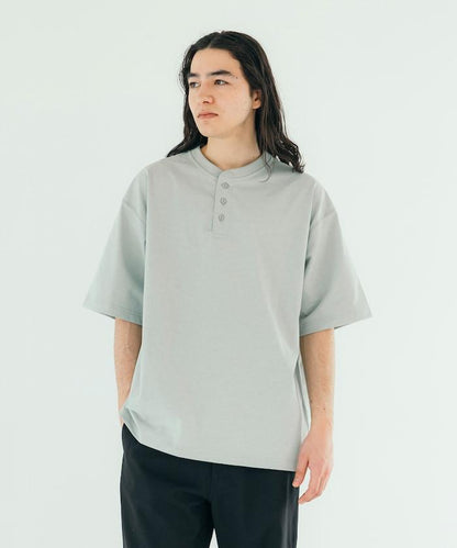 《AIR》DRY 高功能材料 7.7盎司 大尺寸 立領T恤/吸溼快乾/遮熱/防紫外線