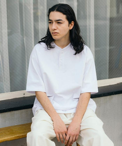 《AIR》DRY 高功能材料 7.7盎司 大尺寸 立領T恤/吸溼快乾/遮熱/防紫外線