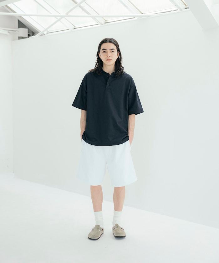 《AIR》DRY 高功能材料 7.7盎司 大尺寸 立領T恤/吸溼快乾/遮熱/防紫外線