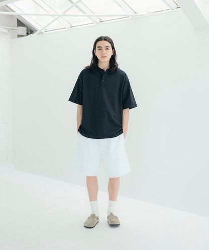 《AIR》DRY 高功能材料 7.7盎司 大尺寸 立領T恤/吸溼快乾/遮熱/防紫外線