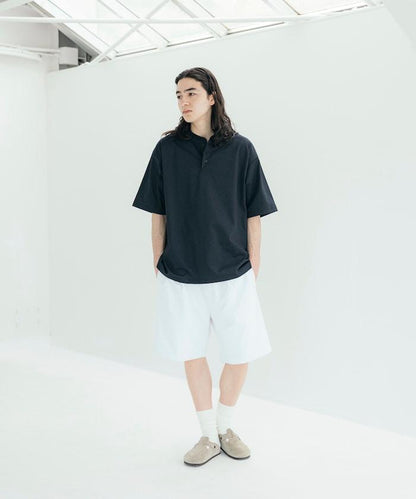 《AIR》DRY 高功能材料 7.7盎司 大尺寸 立領T恤/吸溼快乾/遮熱/防紫外線