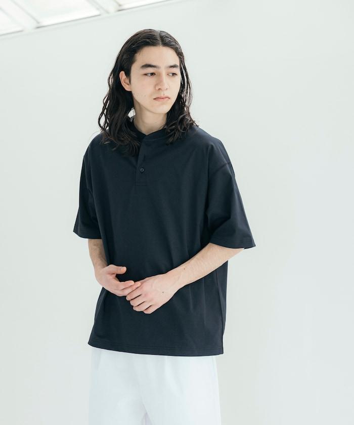 《AIR》DRY 高功能材料 7.7盎司 大尺寸 立領T恤/吸溼快乾/遮熱/防紫外線