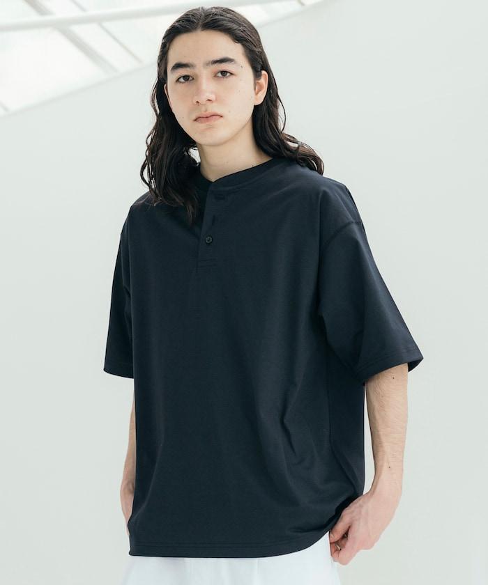 《AIR》DRY 高功能材料 7.7盎司 大尺寸 立領T恤/吸溼快乾/遮熱/防紫外線