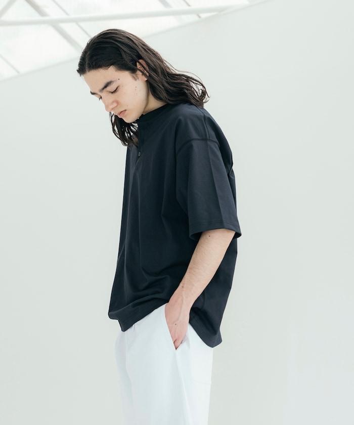 《AIR》DRY 高功能材料 7.7盎司 大尺寸 立領T恤/吸溼快乾/遮熱/防紫外線