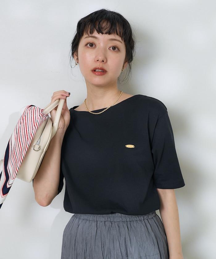 金色鍍層 5分袖T恤