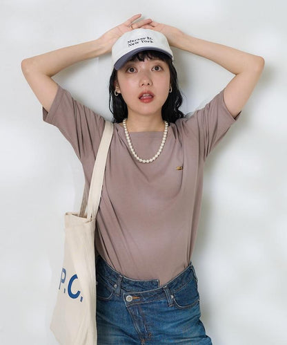 金色鍍層 5分袖T恤