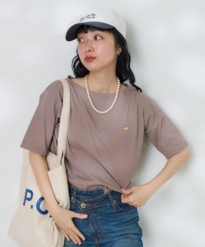 金色鍍層 5分袖T恤