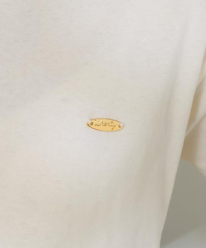 金色鍍層 5分袖T恤