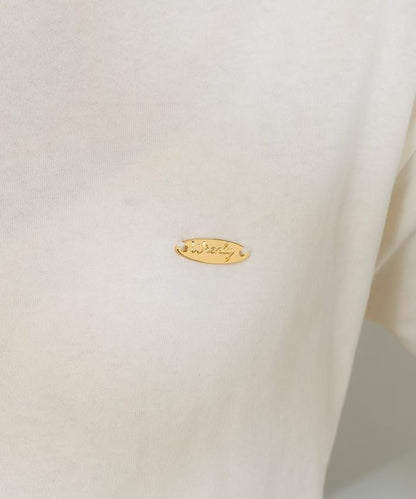 金色鍍層 5分袖T恤