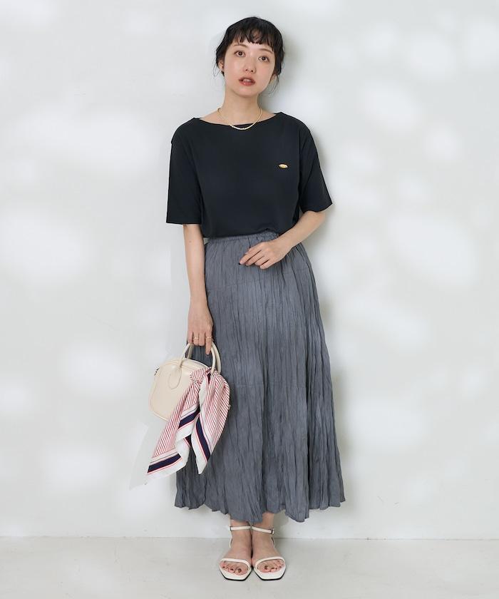 金色鍍層 5分袖T恤