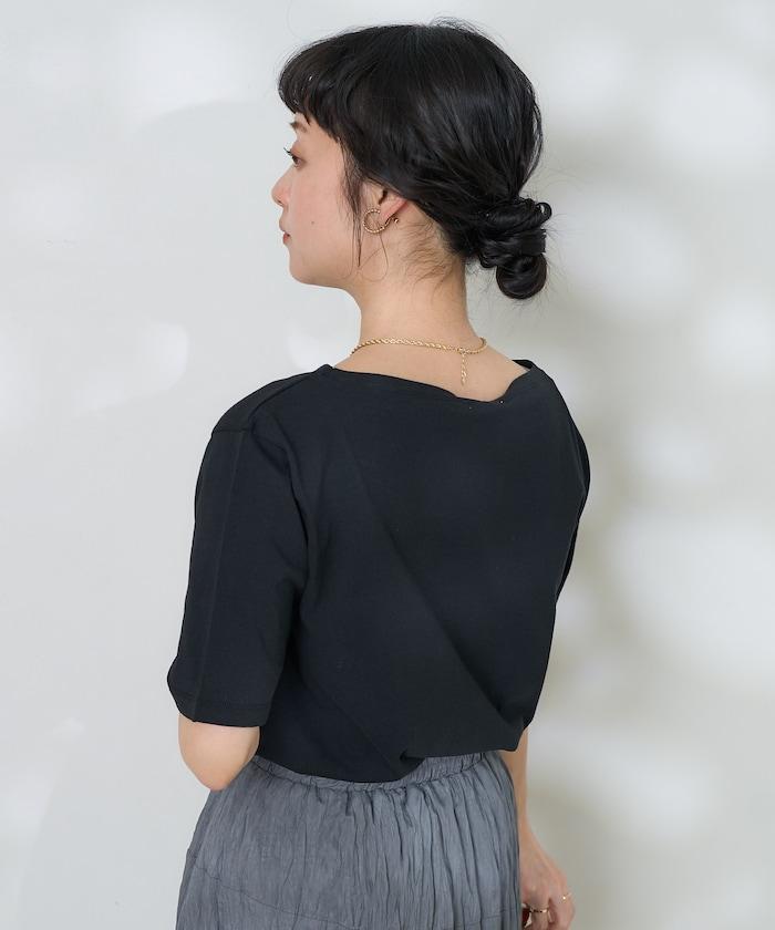 金色鍍層 5分袖T恤