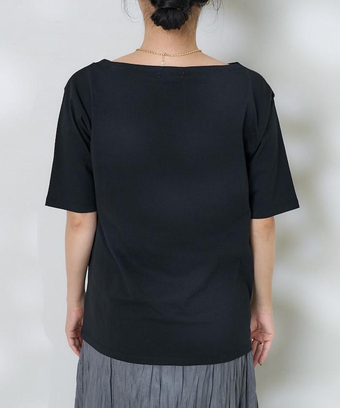 金色鍍層 5分袖T恤