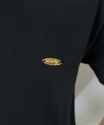 金色鍍層 5分袖T恤