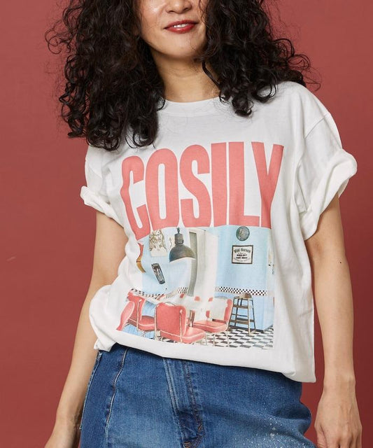 PHOTO TEE/復古風相片印花T恤