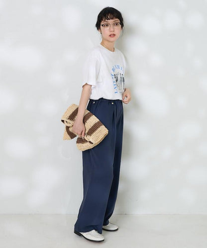 女孩子照片海灘拱形logo T恤