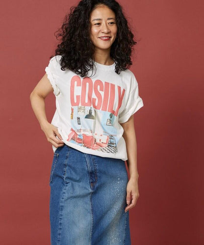 PHOTO TEE/復古風相片印花T恤