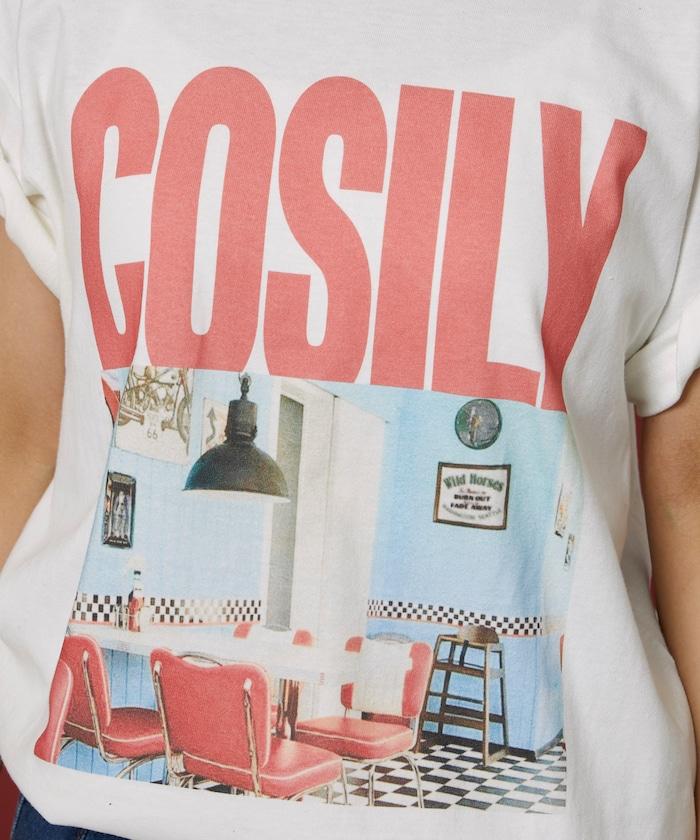 PHOTO TEE/復古風相片印花T恤