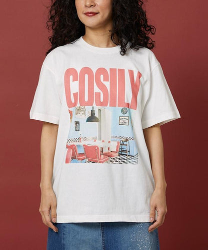 PHOTO TEE/復古風相片印花T恤