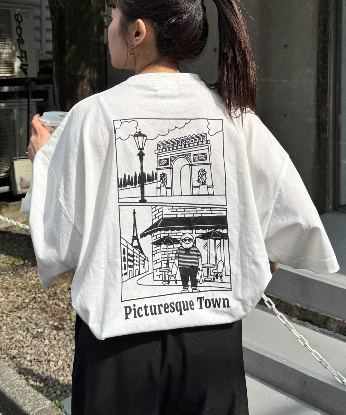 【中年男士】中性款一點刺繡短袖T恤