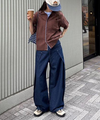 【男女通用】條紋夏季針織開衫