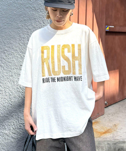 【男女通用】復古褪色印花旅行T恤