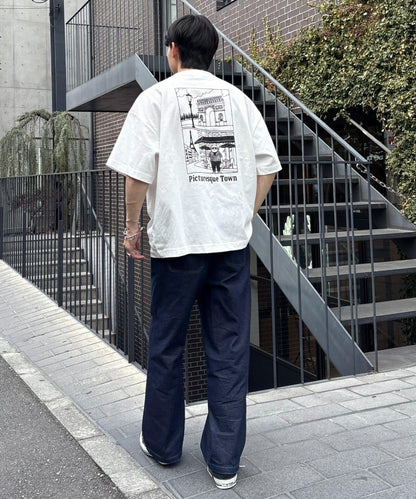 【中年男士】中性款一點刺繡短袖T恤