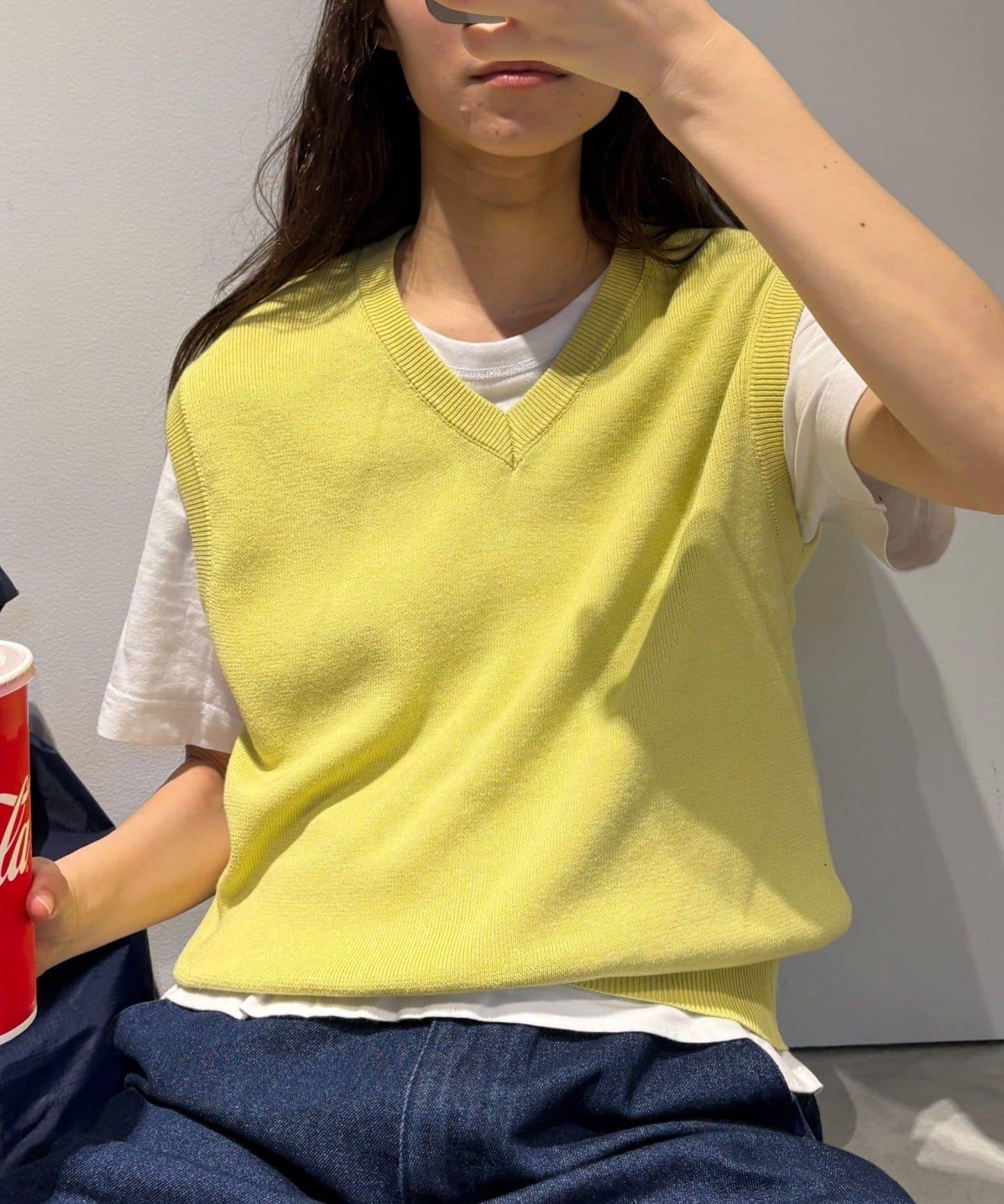 【限定】【男女通用】夏季針織馬甲