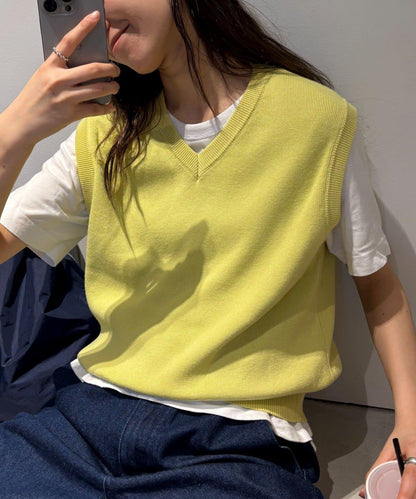 【限定】【男女通用】夏季針織馬甲