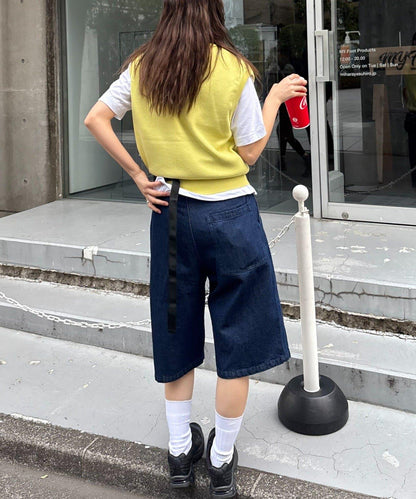 【限定】【男女通用】夏季針織馬甲