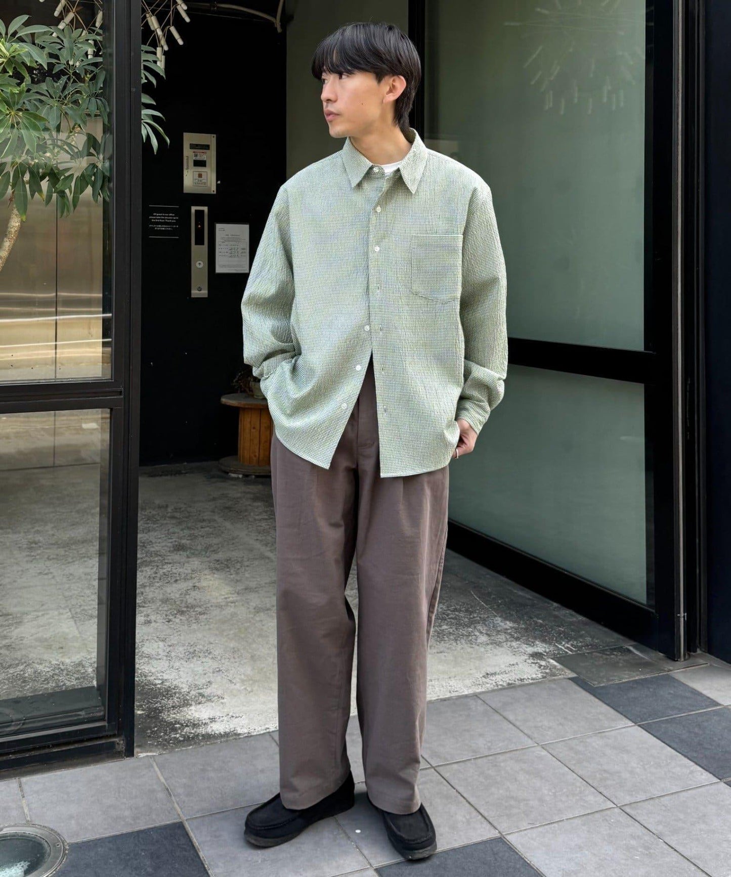 棉麻寬鬆褲