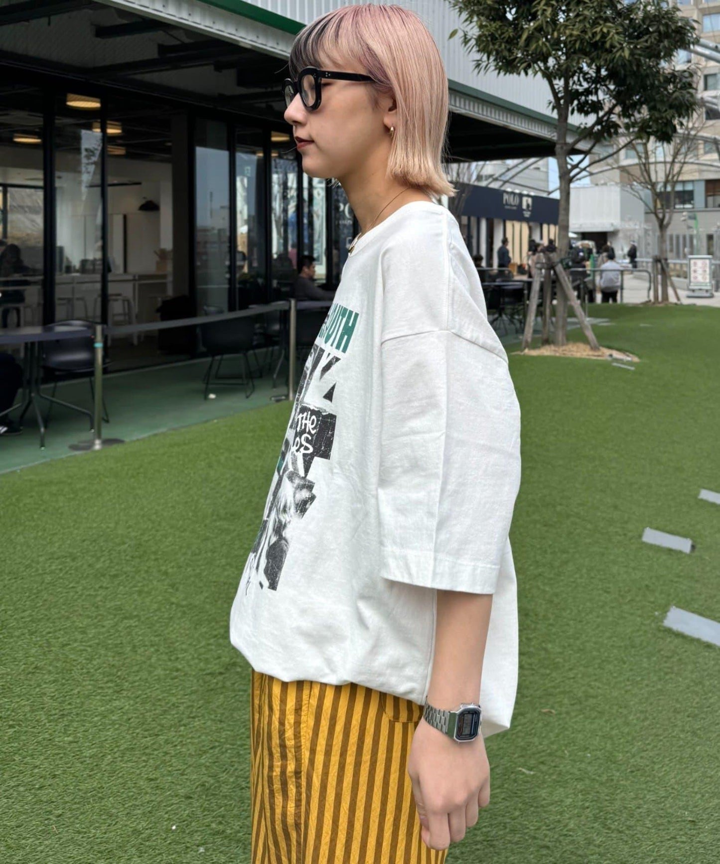 【男女通用】復古褪色印花旅行T恤