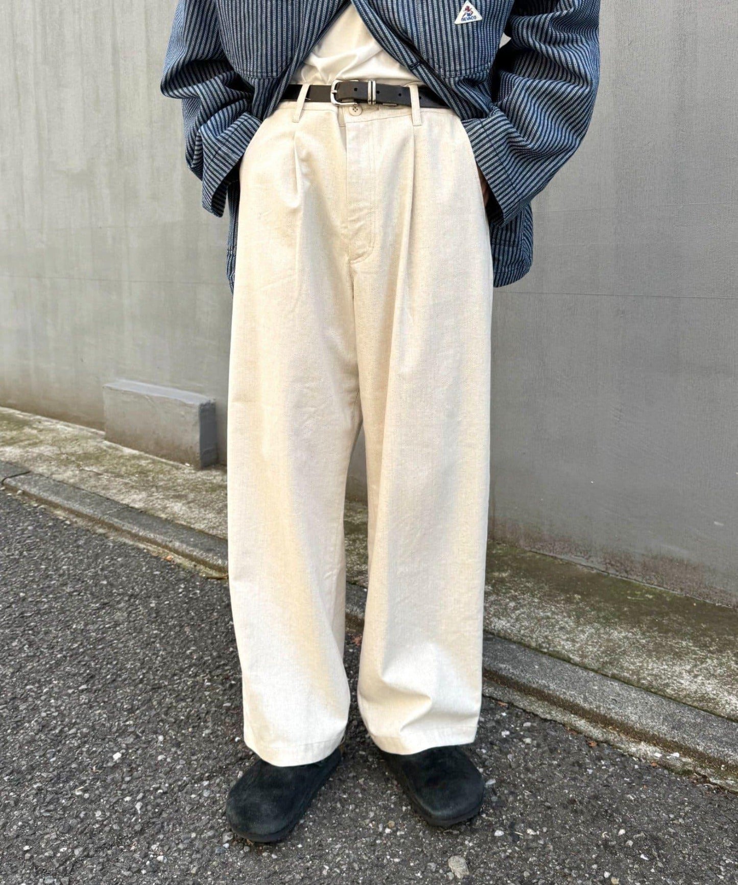 棉麻寬鬆褲