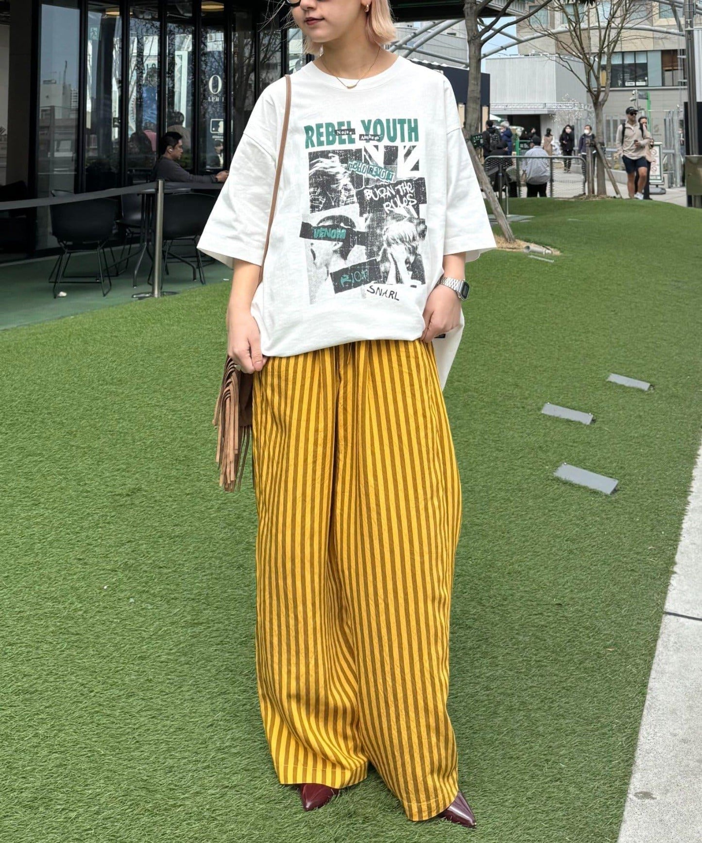 【男女通用】復古褪色印花旅行T恤