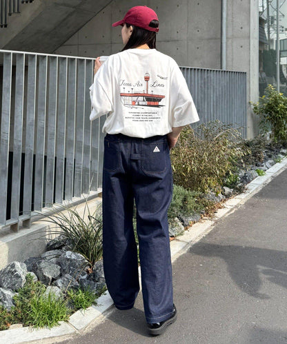 【男女通用】寬鬆剪裁圖案印花T恤