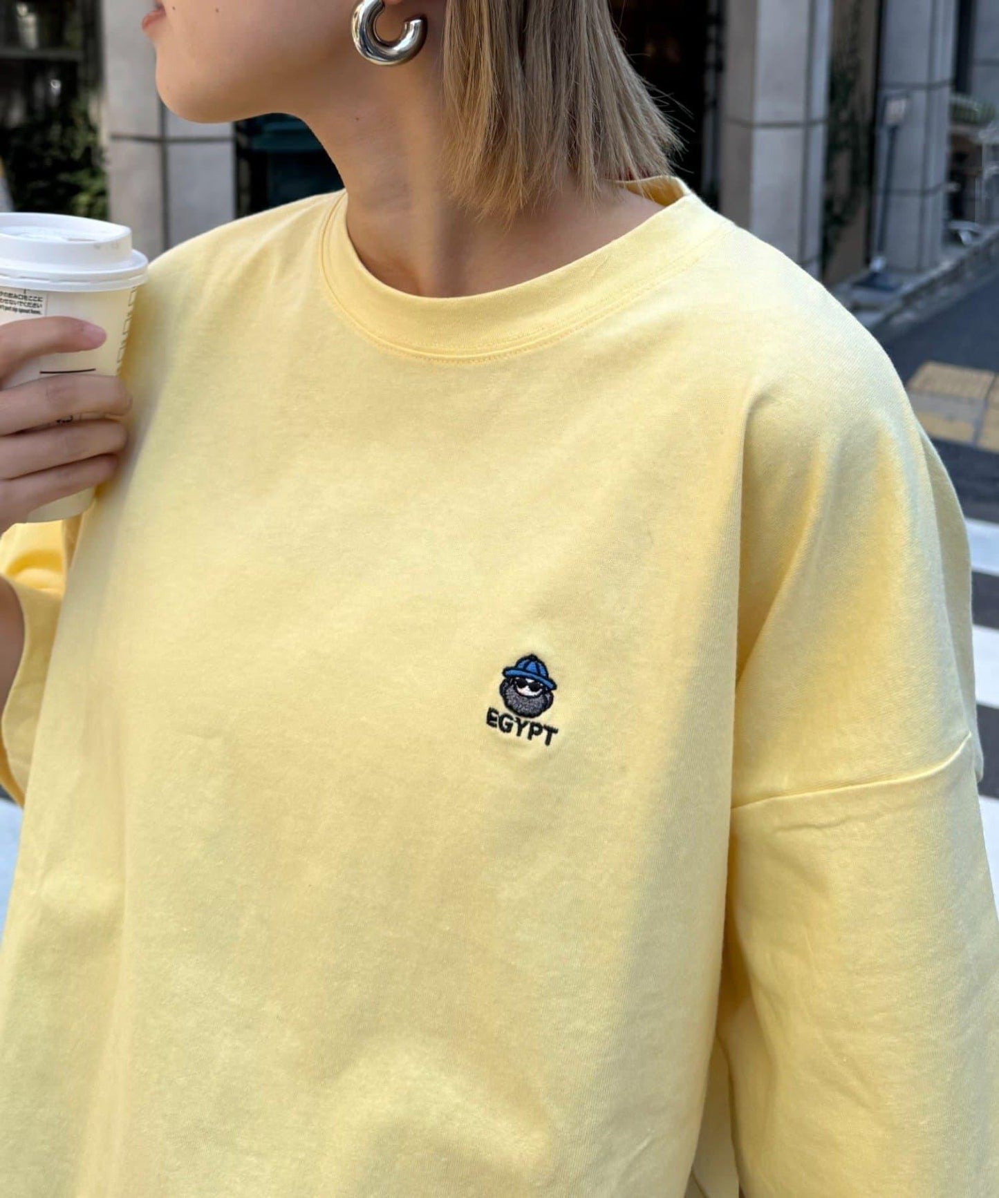 【中年男士】中性款一點刺繡短袖T恤