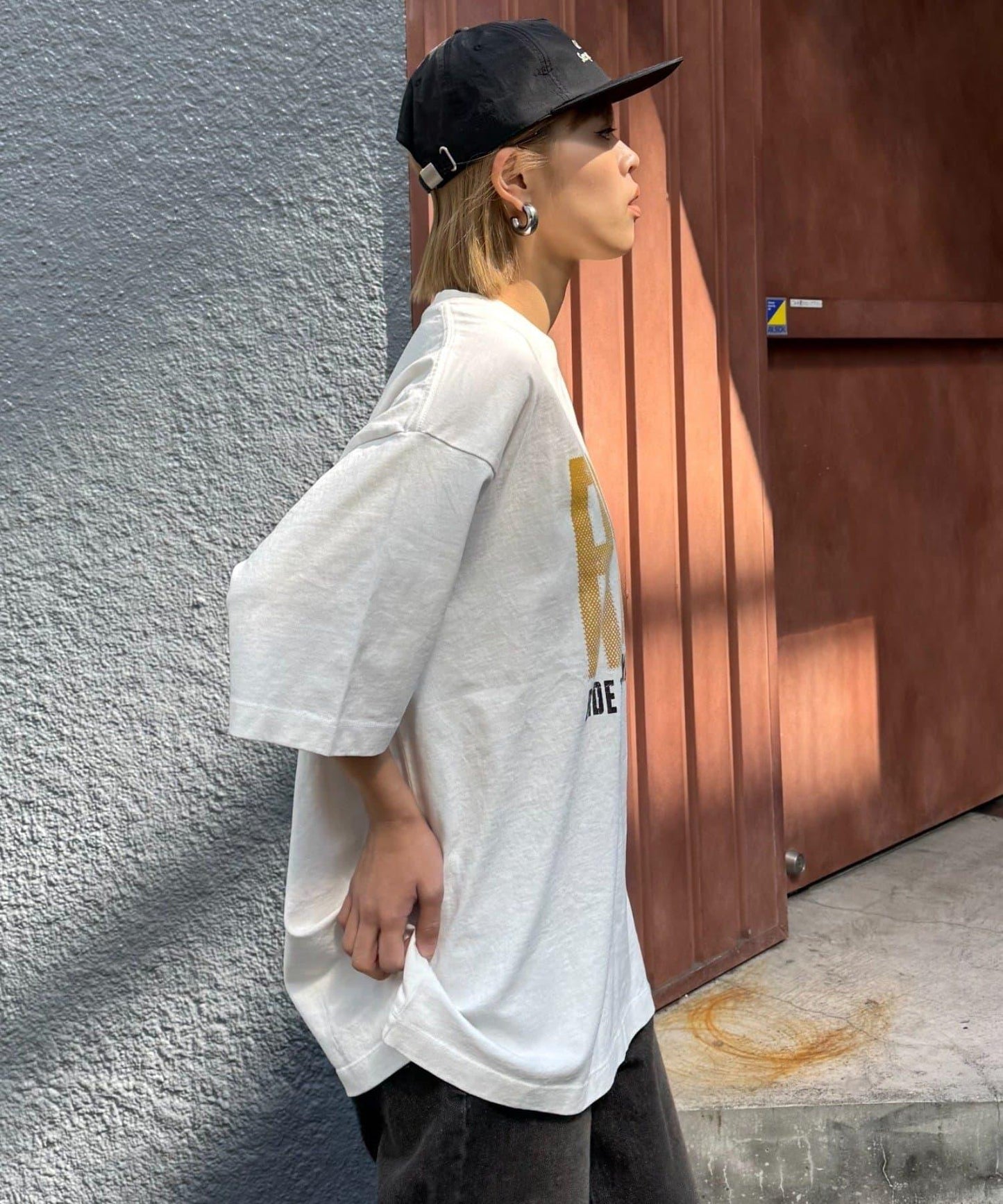 【男女通用】復古褪色印花旅行T恤