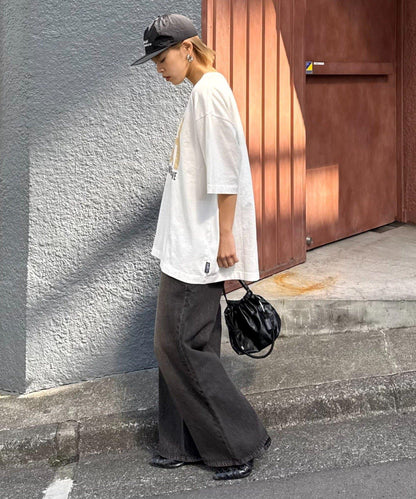 【男女通用】復古褪色印花旅行T恤