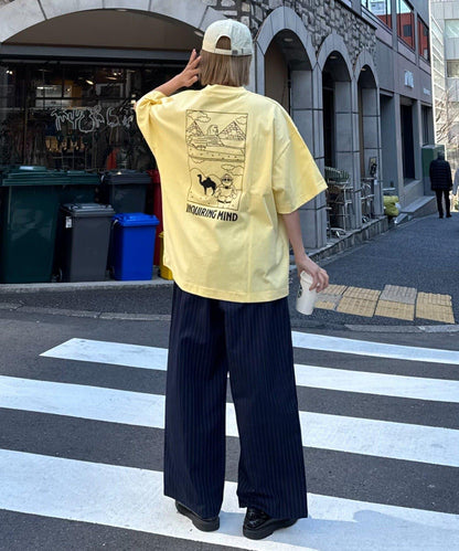 【中年男士】中性款一點刺繡短袖T恤