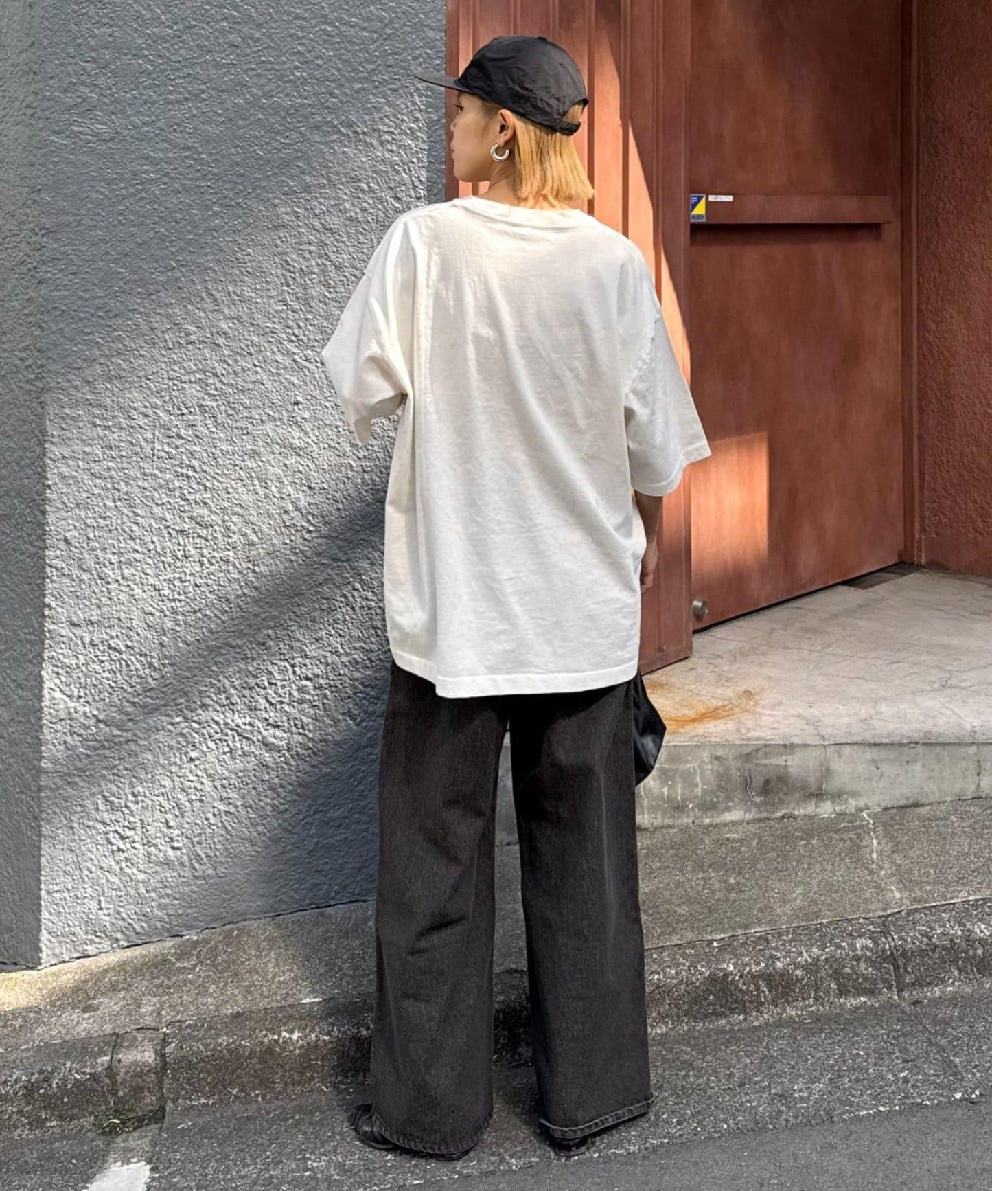 【男女通用】復古褪色印花旅行T恤