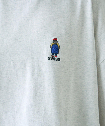 【中年男士】中性款一點刺繡短袖T恤