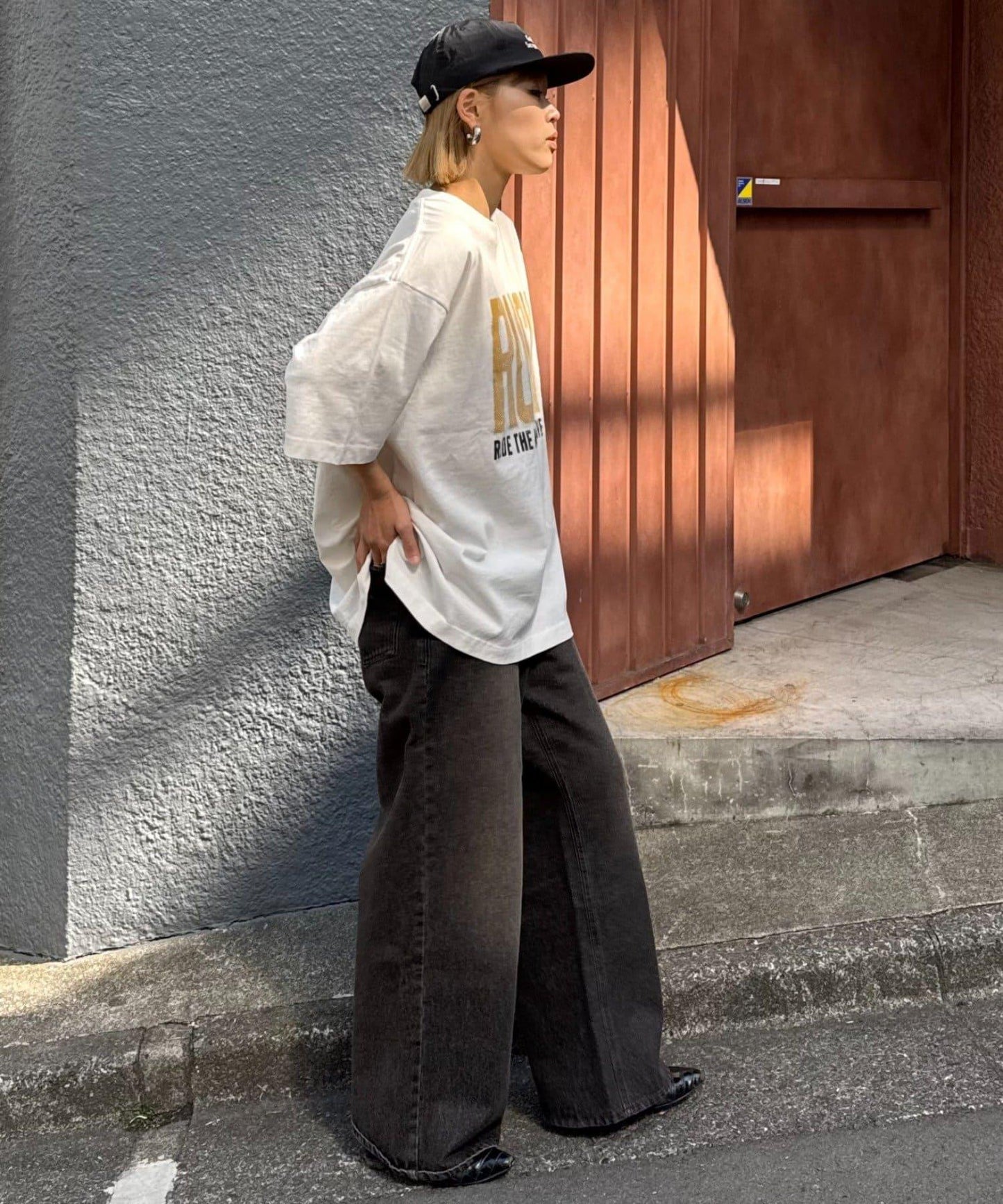 【男女通用】復古褪色印花旅行T恤