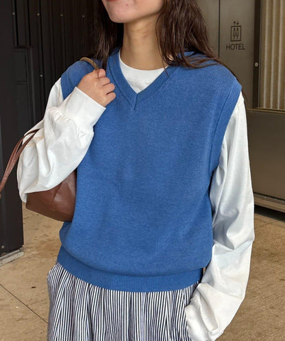 【限定】【男女通用】夏季針織馬甲