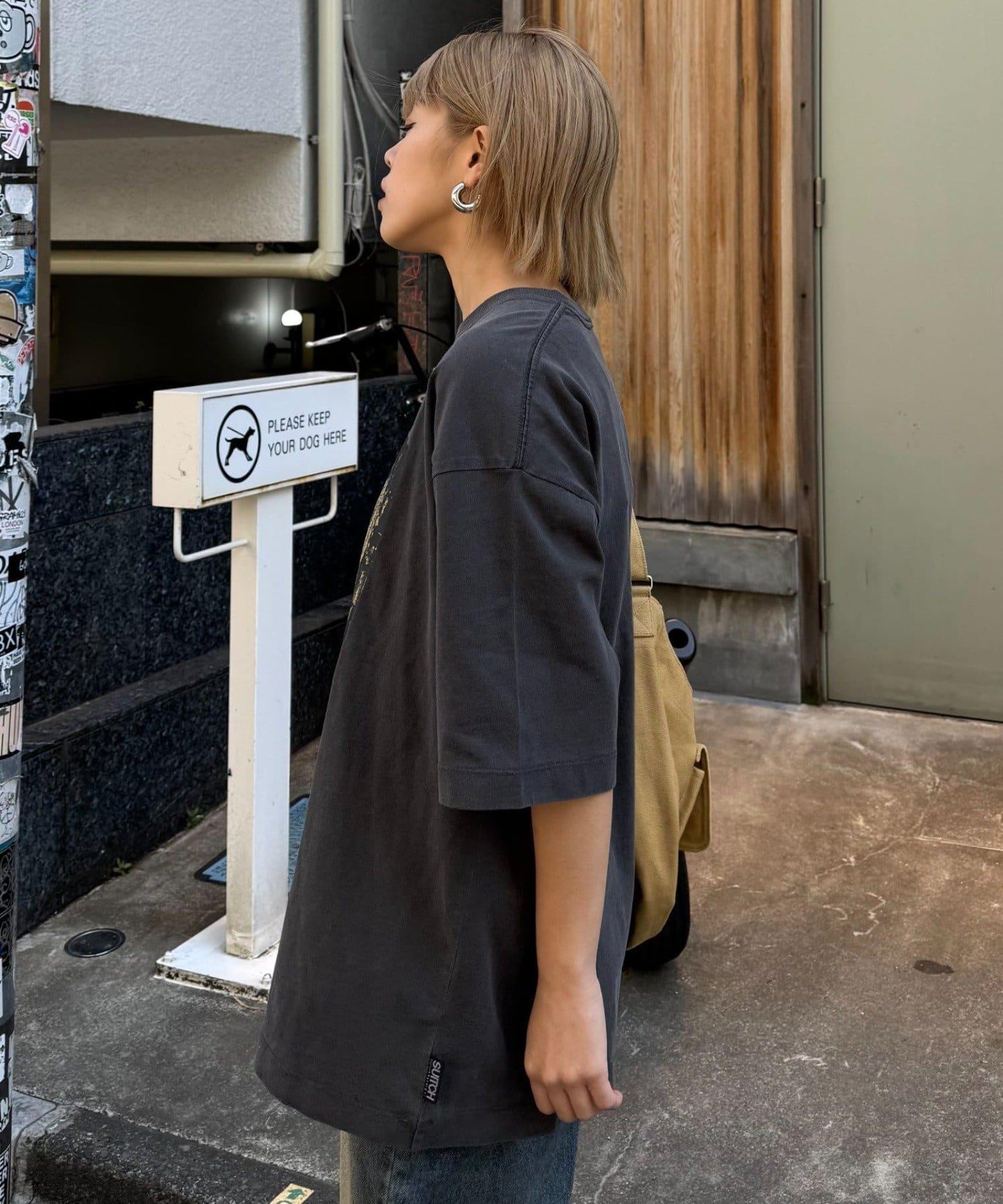 【男女通用】復古褪色印花旅行T恤