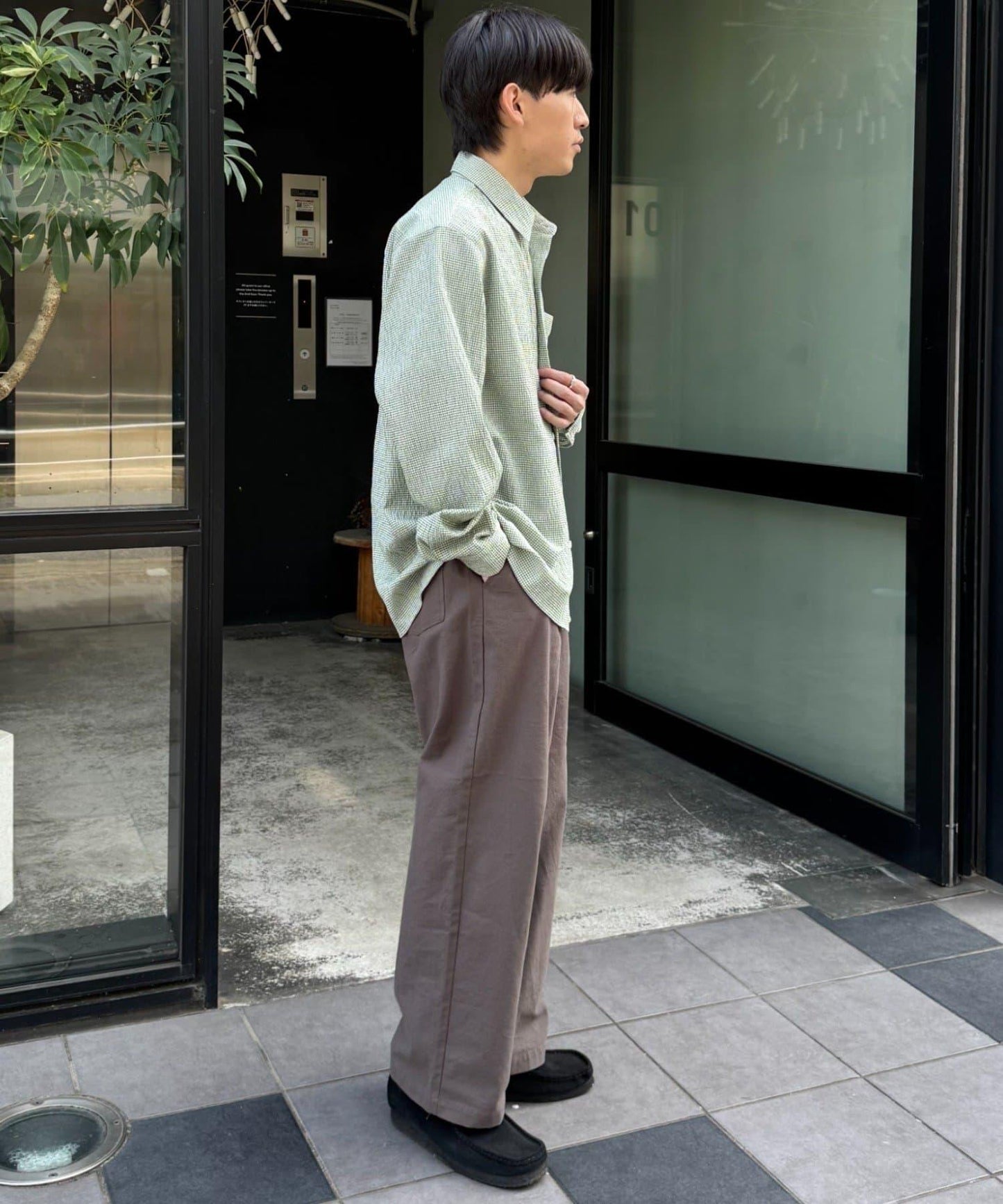 棉麻寬鬆褲
