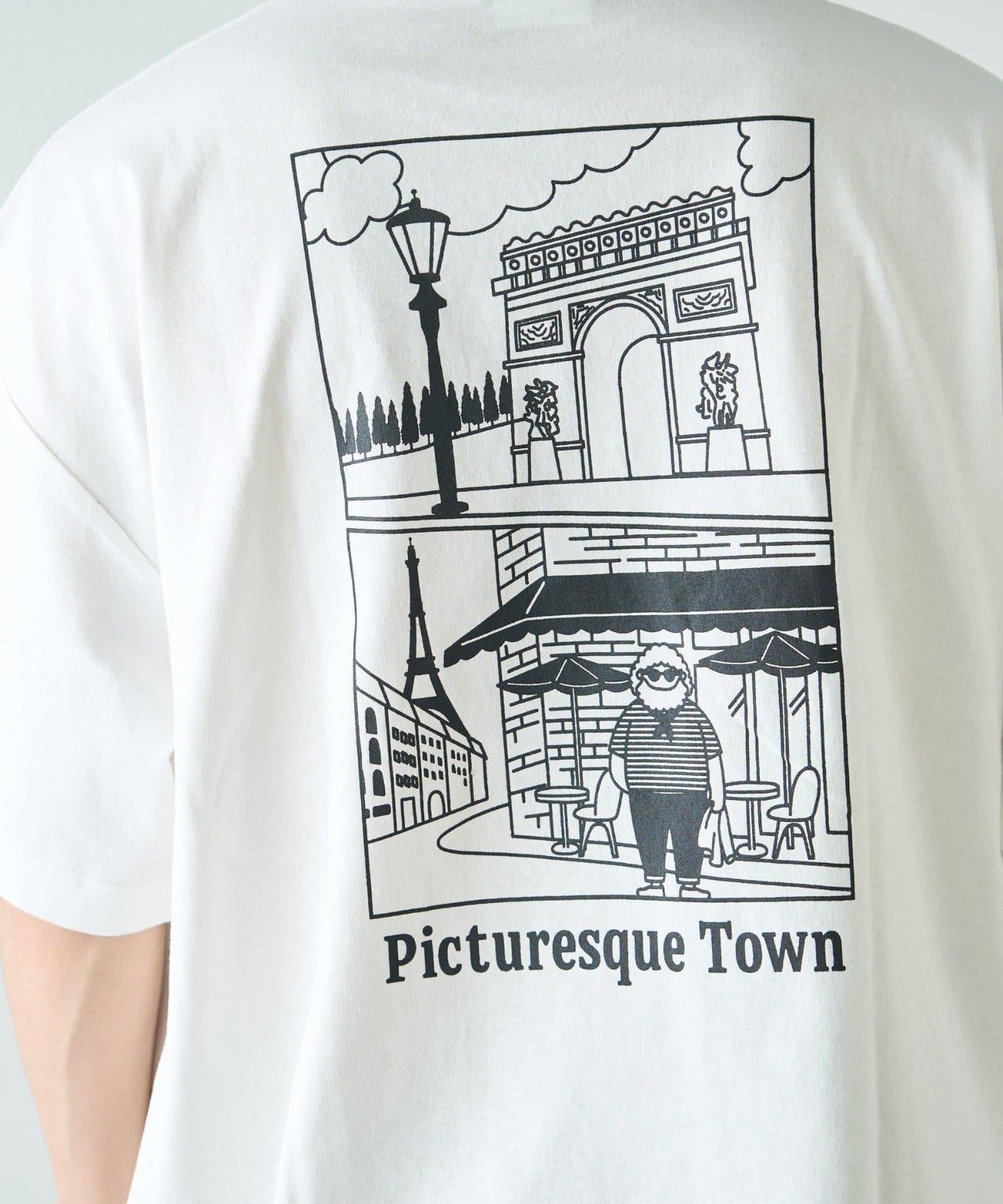 【中年男士】中性款一點刺繡短袖T恤